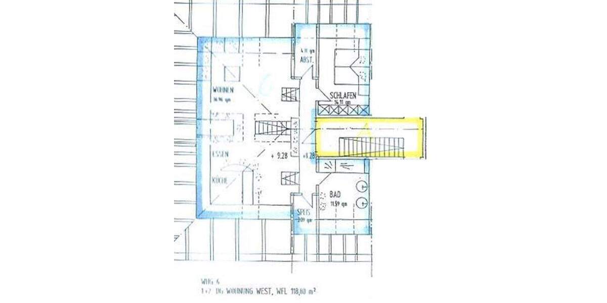 Etagenwohnung Hüfingen - 4 Zimmer, 118 m&sup2;, 209.900&euro; | Angebot:25703722