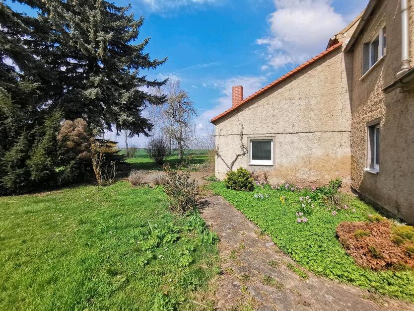 Haus zur Miete, Bauernhof, Bauernhaus, Garten, Gehöft
