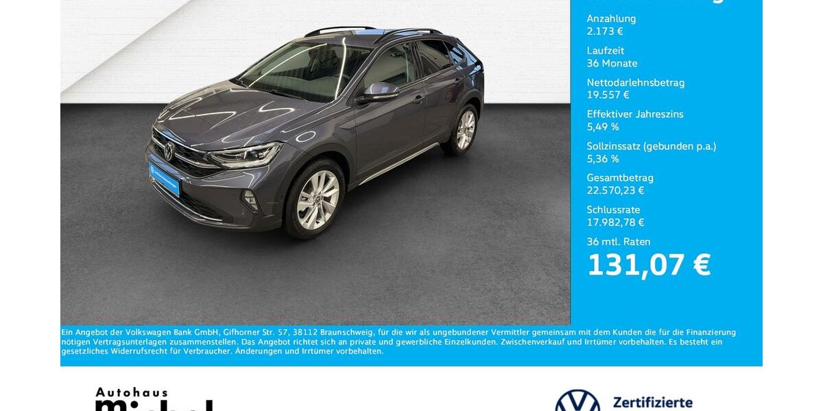VW Taigo 14.065 km 21.730 &euro; Gießen 35394