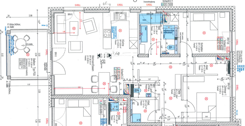 Etagenwohnung Teningen - 3 Zimmer, 89 m&sup2;, 470.000&euro; | Angebot:25080478