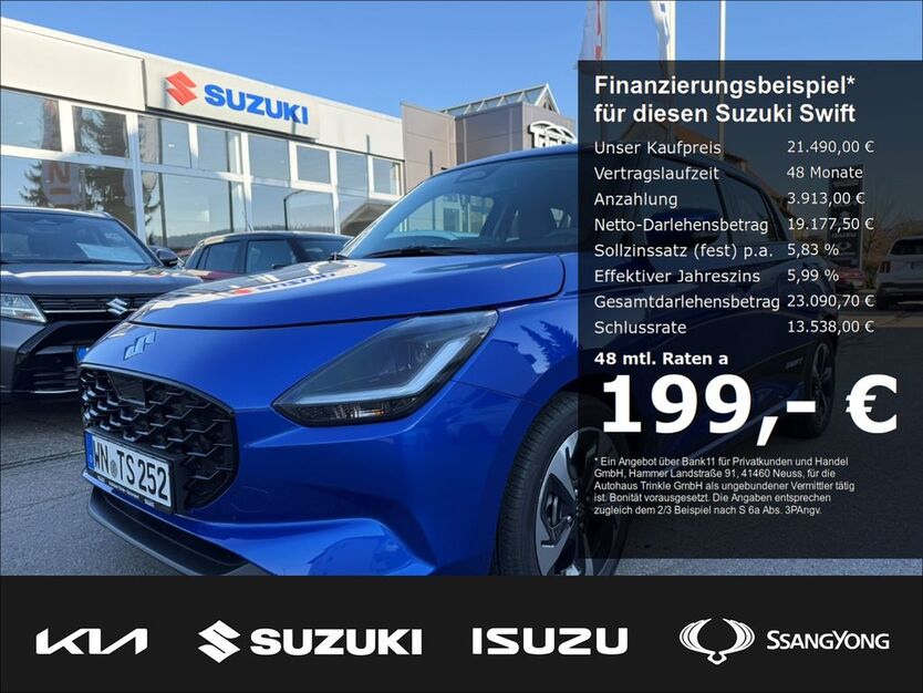 Suzuki Swift 5.000 km 21.490 € Schorndorf 73614