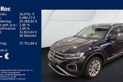 VW T-Roc 28.200 km 26.479 € Bischofsheim 65474