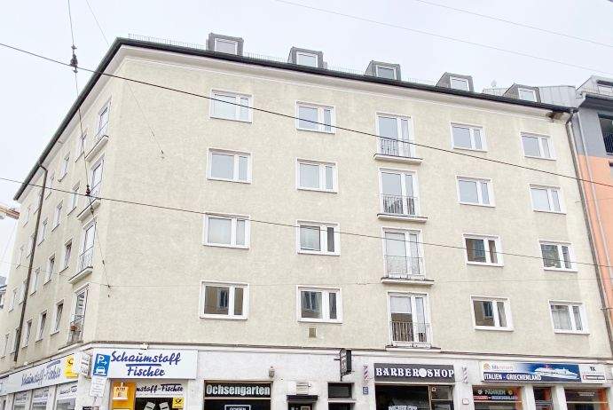 Gepflegte 2-Zimmer-Dachgeschoss-Wohnung in München unweit des Gärtnerplatzes 2 zimmer