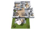 3 Zimmer-Wohnung mit Garten, Einbauküche und Tiefgaragenstellplatz in beliebter Lage