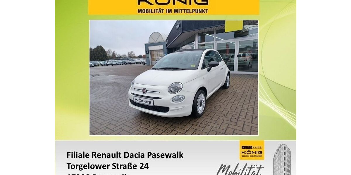 Fiat 500C 7.272 km 14.999 &euro; Pasewalk 17309