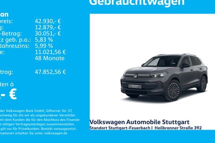 VW Tiguan 22.215 km 42.930 &euro; Stuttgart-Feuerbach 70469