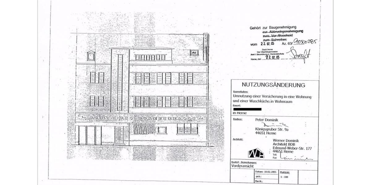 Mehrfamilienhaus, Wohnhaus Herne Eickel - 23 Zimmer, 747 m&sup2;, 599.000&euro; | Angebot:24513311