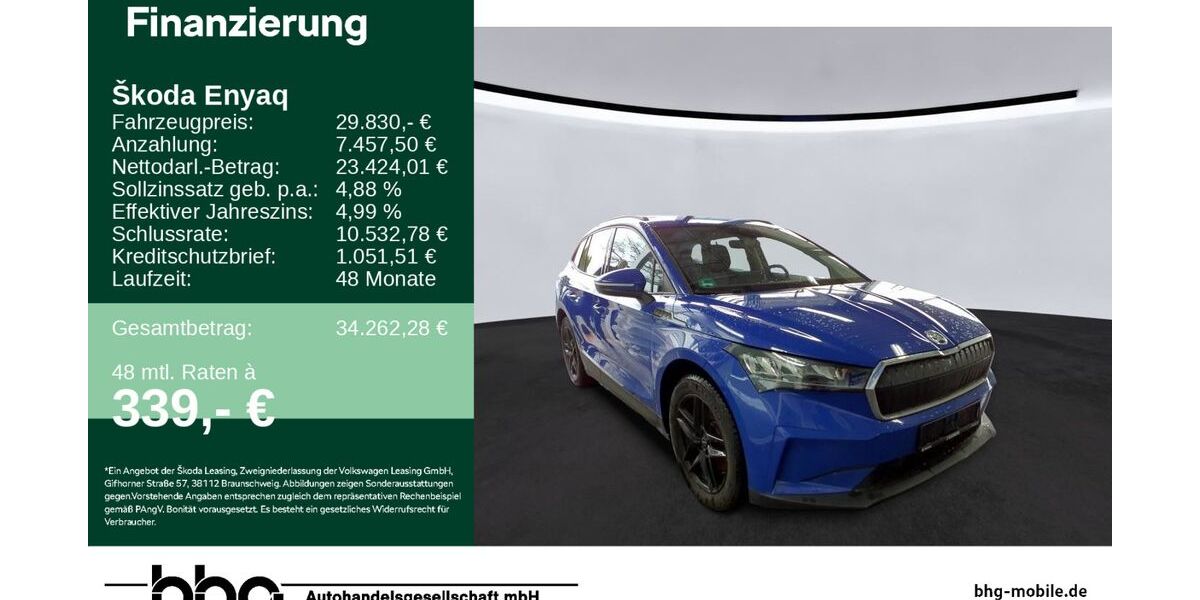 Skoda Enyaq 23.876 km 29.830 &euro; Ettlingen 76275