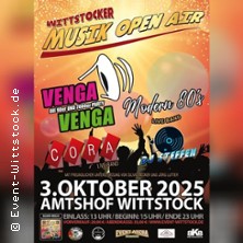 WMOA - Wittstock Musik Open Air | Cora, Venga Venga, Modern 80s