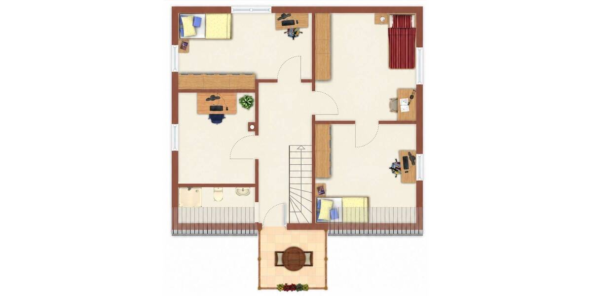 Einfamilienhaus Ansbach Kammerforst - 6 Zimmer, 130 m&sup2;, 1.350&euro; | Angebot:26859260