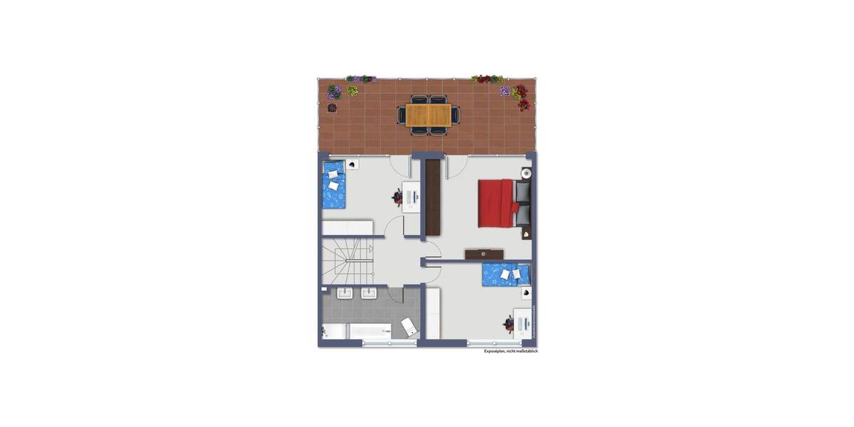 Reihenmittelhaus Ahlen Innenstadt - 5 Zimmer, 131 m&sup2;, 295.000&euro; | Angebot:26015989