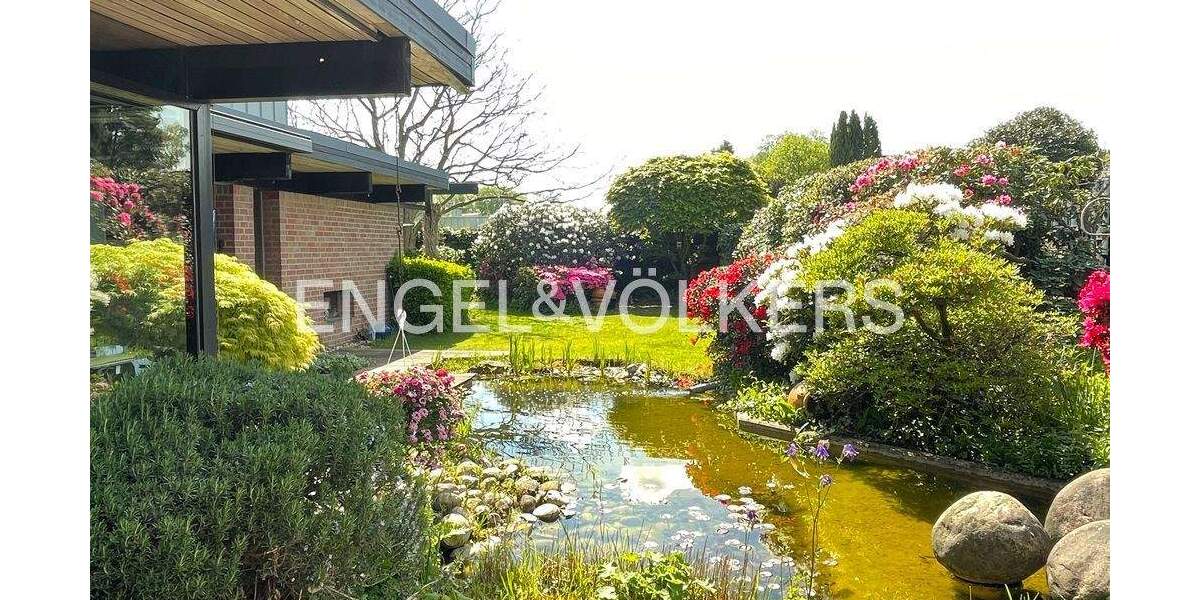 Architekten-Bungalow mit Traumgarten in bester Lage von Viersen 4 zimmer