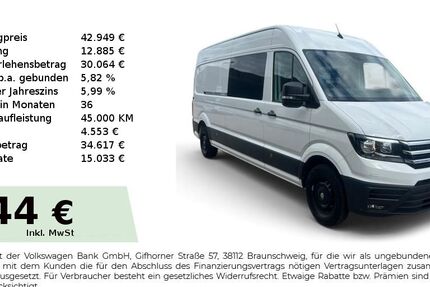 VW Crafter 135.347 km 42.949 &euro; Dessau-Roßlau 06842