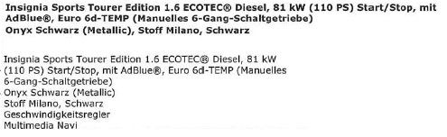 Opel Insignia 270.000 km 6.700 € Laubach 35321