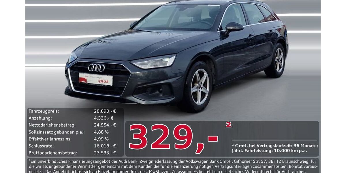 Audi A4 74.825 km 28.890 &euro; Ingolstadt 85057