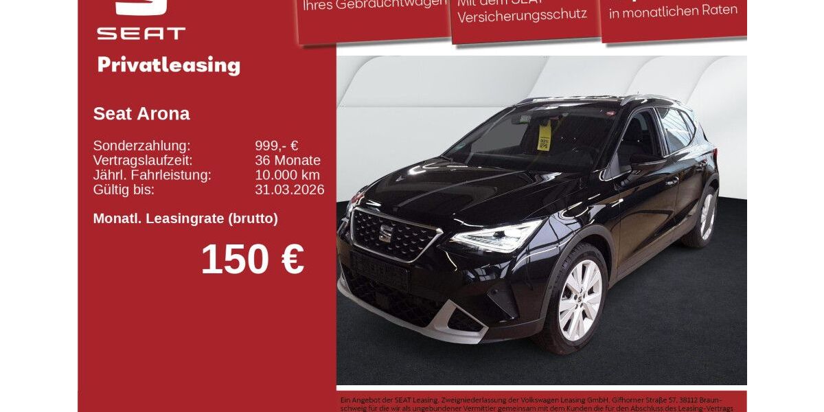 Seat Arona 6.798 km 23.330 &euro; Neu-Ulm 89231