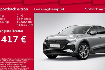 Audi Q4 e-tron 8.674 km 45.500 &euro; Berlin 10587