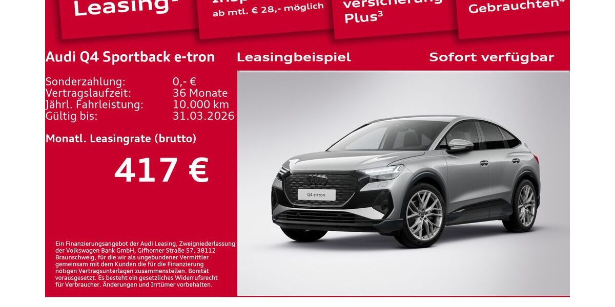 Audi Q4 e-tron 8.674 km 45.500 &euro; Berlin 10587