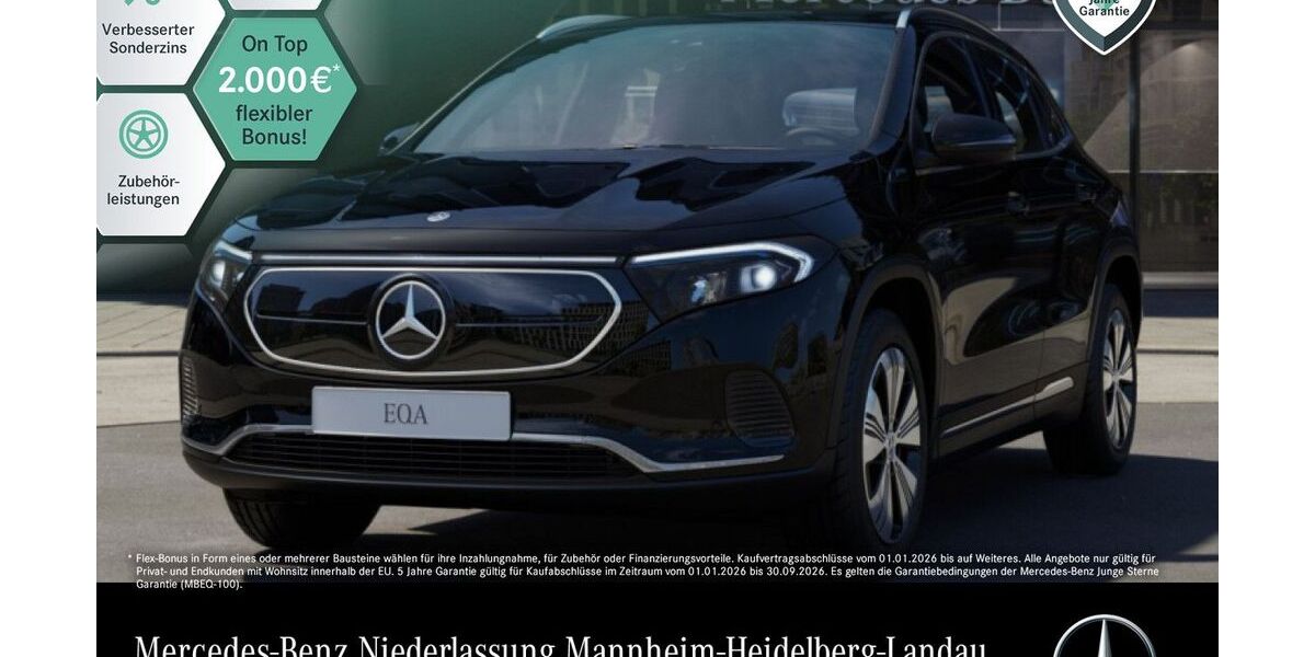 Mercedes-Benz EQA 40.685 km 25.790 &euro; Mannheim 68165