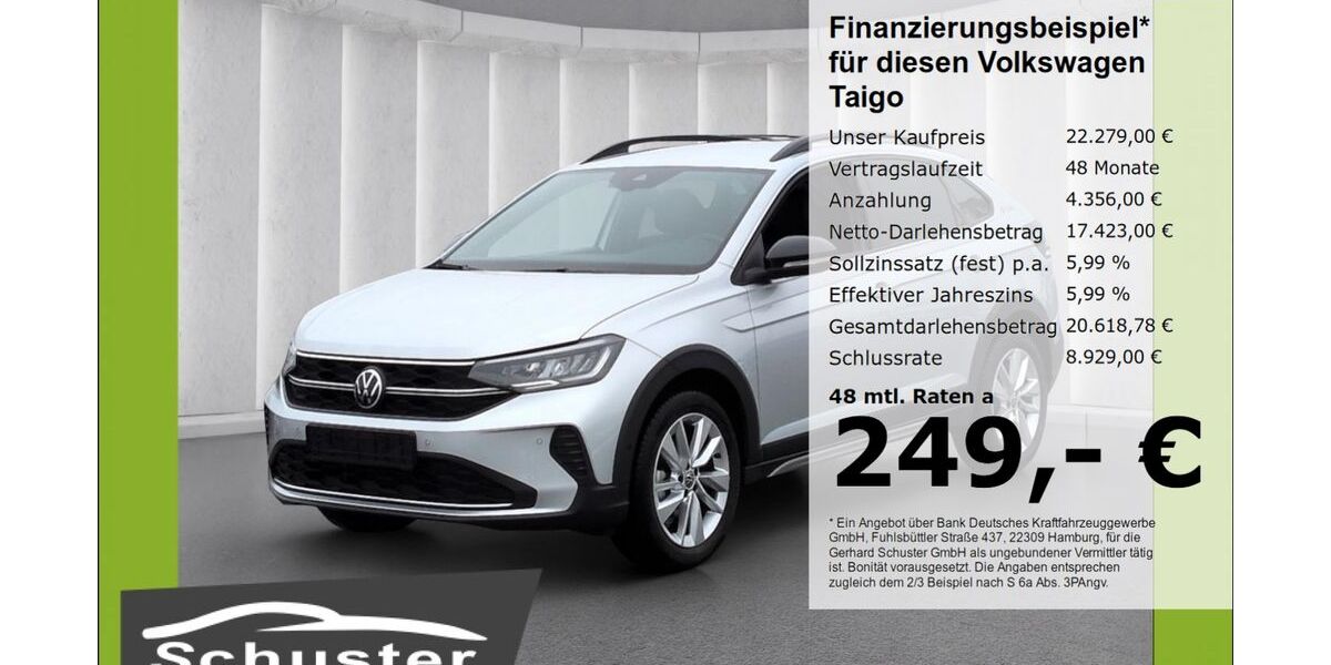 VW Taigo 19.820 km 21.779 &euro; Ruhstorf 94099