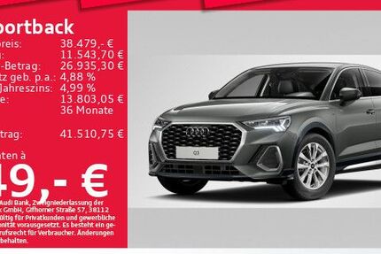 Audi Q3 4.612 km 38.479 &euro; Eching 85386