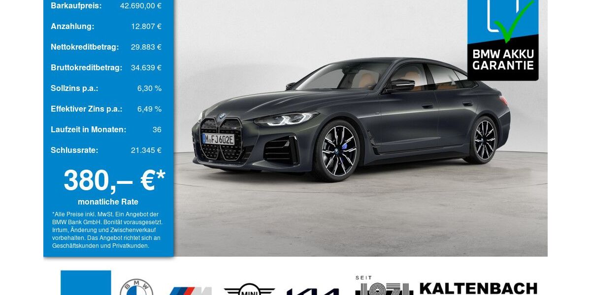 BMW i4 92.394 km 42.690 &euro; Wiehl 51674