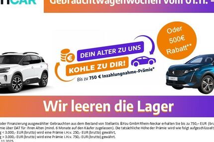 Citroen C5 Aircross 61.423 km 20.790 € Mannheim 68309