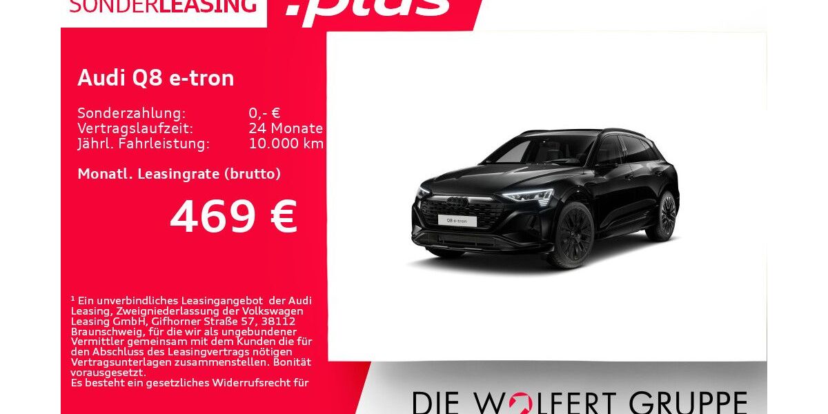 Audi Q8 e-tron 47.764 km 49.880 &euro; Großwallstadt 63868