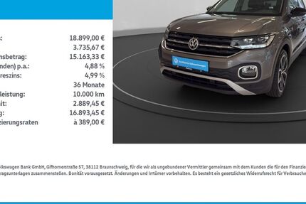 VW T-Cross 58.468 km 18.899 &euro; Nordhausen 99734