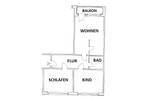 Etagenwohnung Dresden Johannstadt-Süd - 3 Zimmer, 80 m&sup2;, 720&euro; | Angebot:26824802