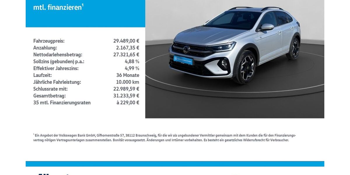 VW Taigo 6.600 km 29.489 &euro; Leinefelde-Worbis/DE 37327