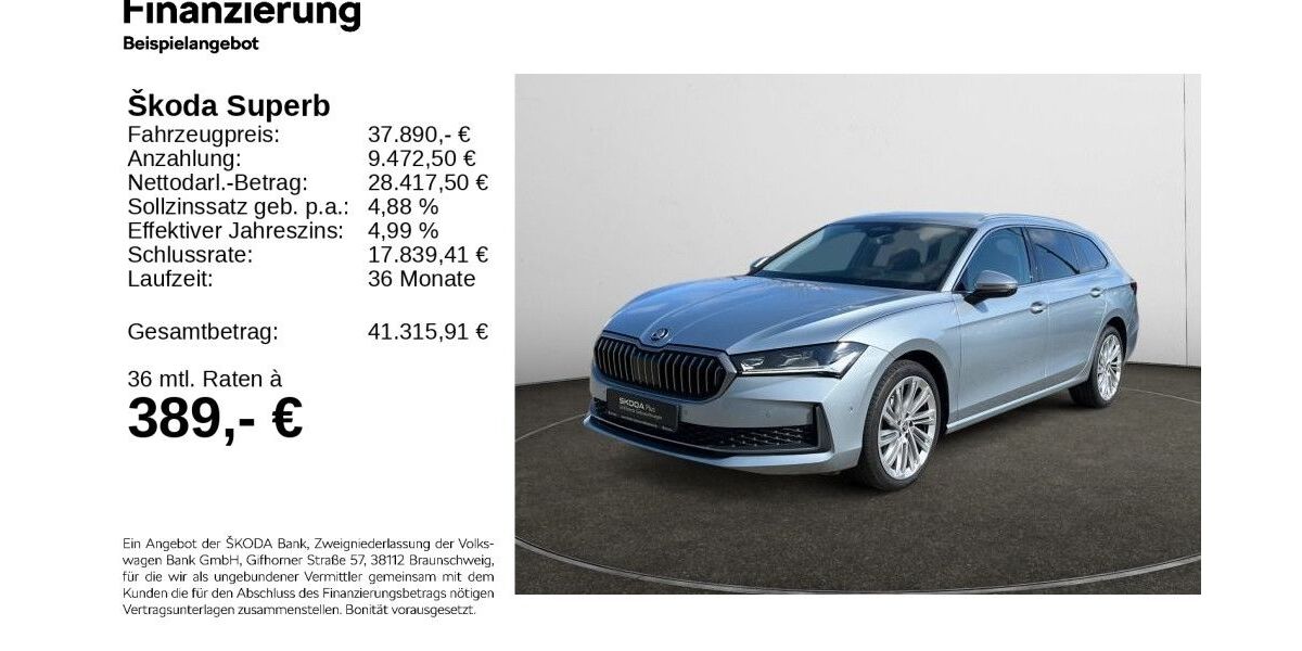 Skoda Superb 31.309 km 37.590 &euro; Hildesheim 31137