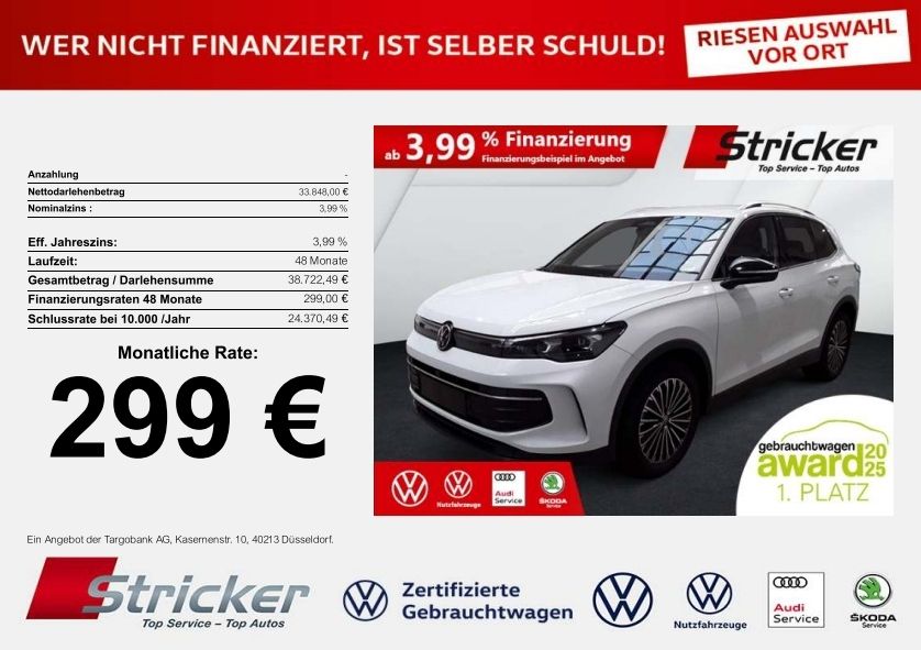 VW Tiguan 32.972 km 33.848 &euro; Detmold 32760