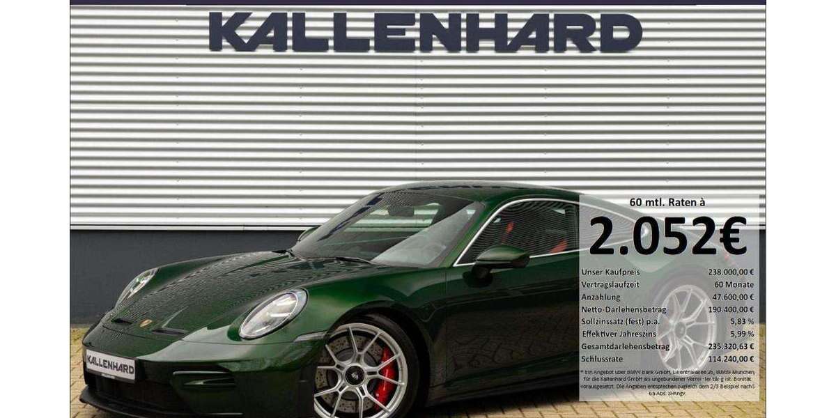 Porsche 992 5.963 km 238.000 &euro; Köln 51149