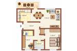 Etagenwohnung Bad Dürrenberg - 3 Zimmer, 55 m&sup2;, 365&euro; | Angebot:26105615