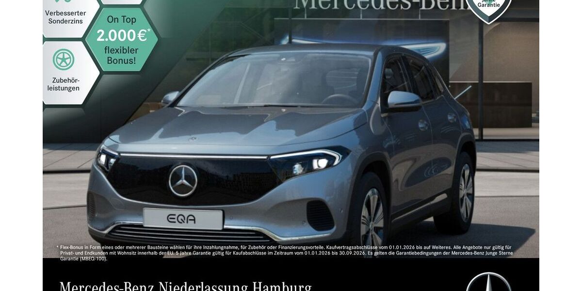 Mercedes-Benz EQA 15.010 km 37.990 &euro; Hamburg 22047