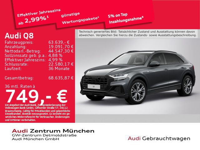 Audi Q8 80.698 km 63.639 &euro; München 80935