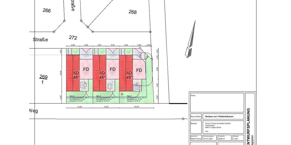 Einfamilienhaus Lingen (Ems) Damaschke - 539.700&euro; | Angebot:26295705