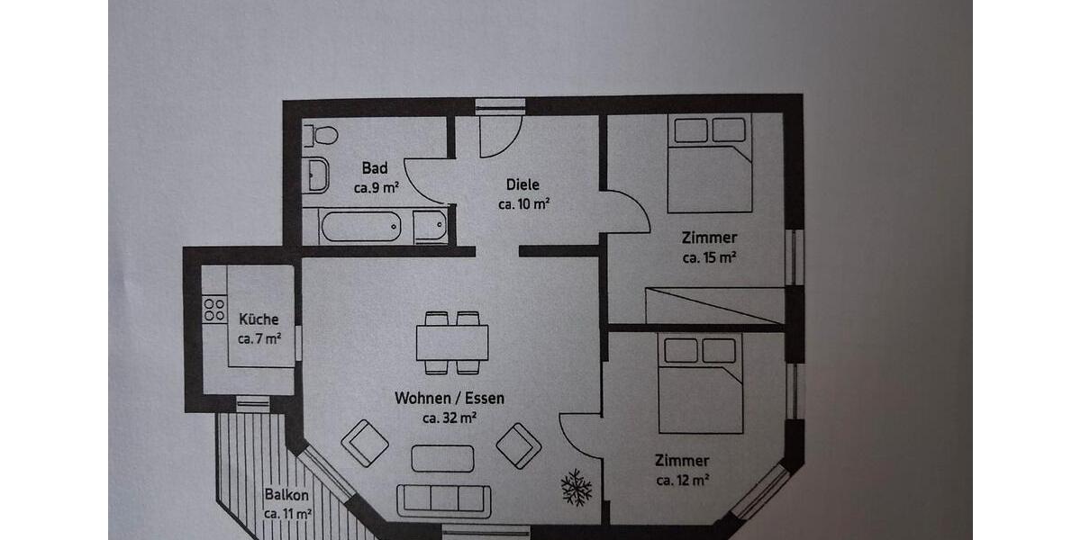 Hochparterre Usingen - 3 Zimmer, 87 m&sup2;, 319.000&euro; | Angebot:26859228