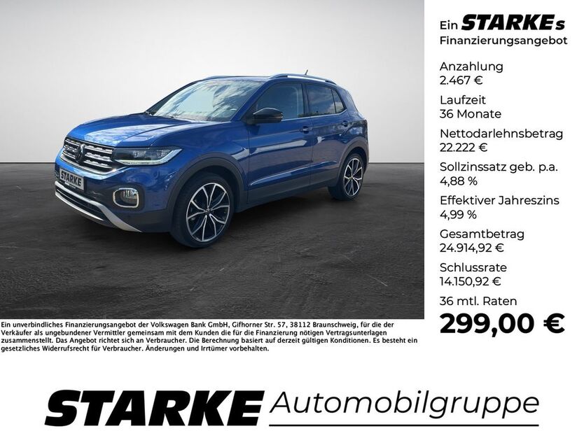 VW T-Cross 37.225 km 24.480 € Osnabrück 49078