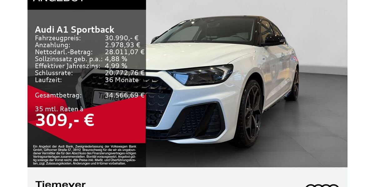 Audi A1 3.999 km 30.990 &euro; Oberhausen 46047