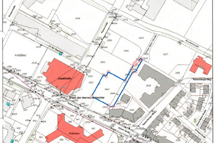 Multifunktionales Grundstück (2.858m²), absolute Top Lage, im Zentrum von Troisdorf