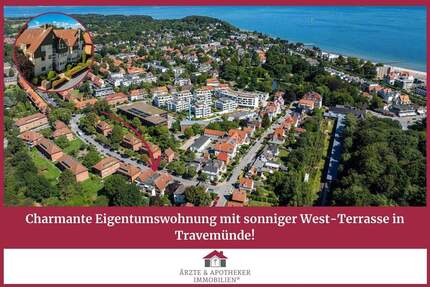 Charmante Eigentumswohnung mit sonniger West-Terrasse in Travemünde! 2 zimmer