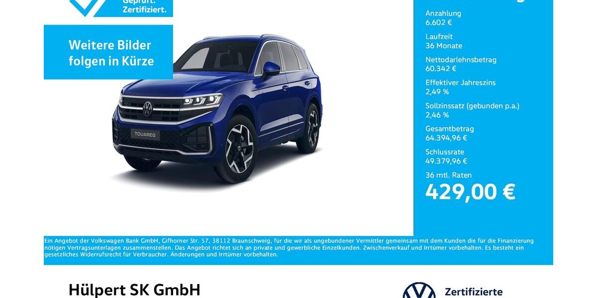 VW Touareg 18.073 km 63.433 &euro; Bergkamen 59192