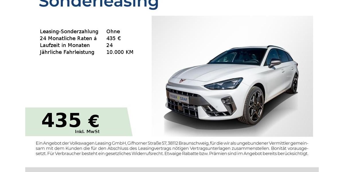 Cupra Leon 8.000 km 38.980 &euro; Magdeburg 39118