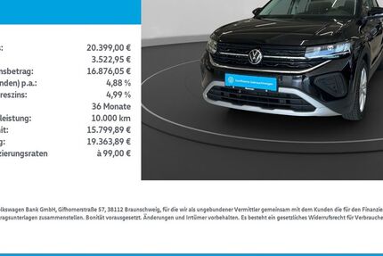 VW T-Cross 21.695 km 20.399 &euro; Nordhausen 99734