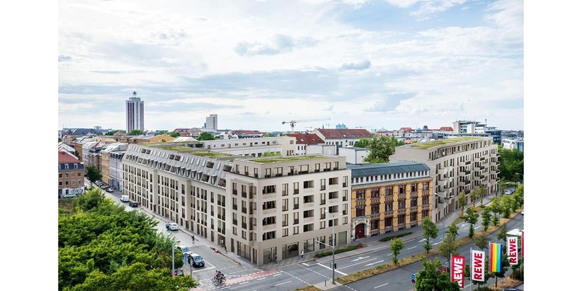 Dachgeschoßwohnung Leipzig Mitte - 2 Zimmer, 56 m&sup2;, 885&euro; | Angebot:26067912