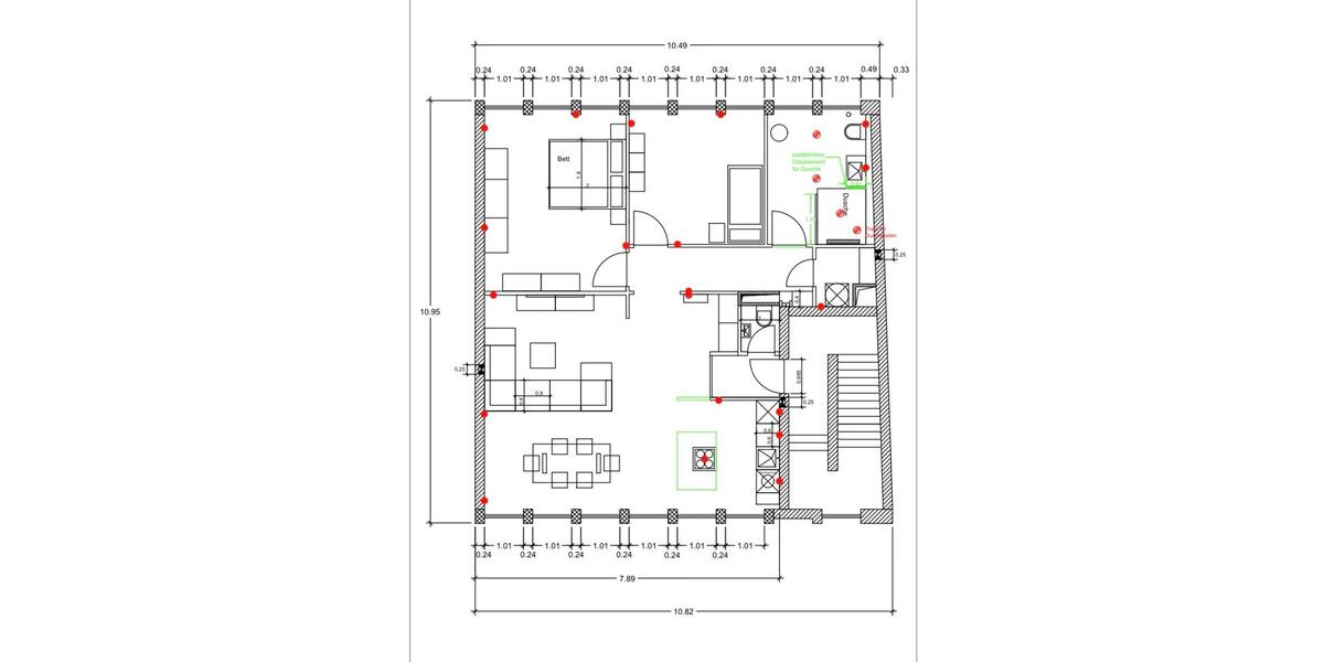 Etagenwohnung Kaiserslautern Betzenberg - 3 Zimmer, 87 m&sup2;, 290.000&euro; | Angebot:25783195