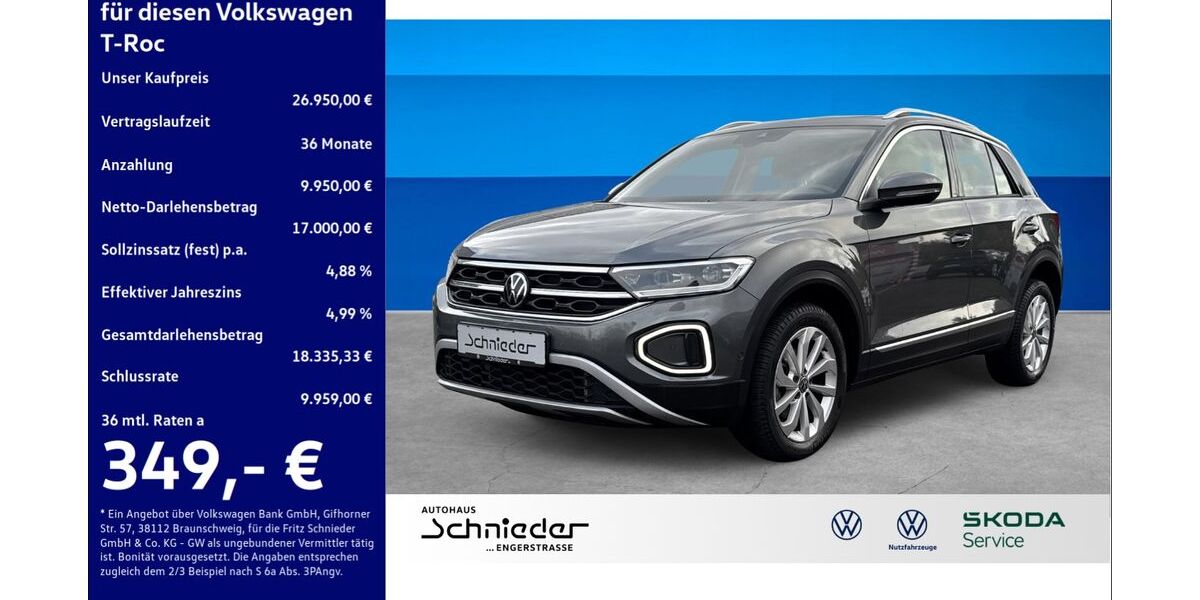 VW T-Roc 26.218 km 26.250 &euro; Herford 32051
