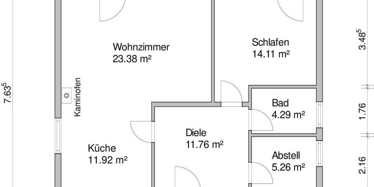 +++ Gemütliches Einfamilienhaus mit Garage in beliebter Wohnumgebung von Apen! +++ 2 zimmer